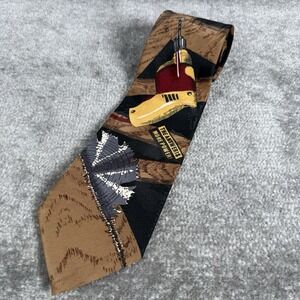 Home Improvement Tool Time TV Show NeckTie VTG 1990s Tim‎ Allen MADE IN U.S.A.